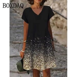 BP black and gold tee shirt dress